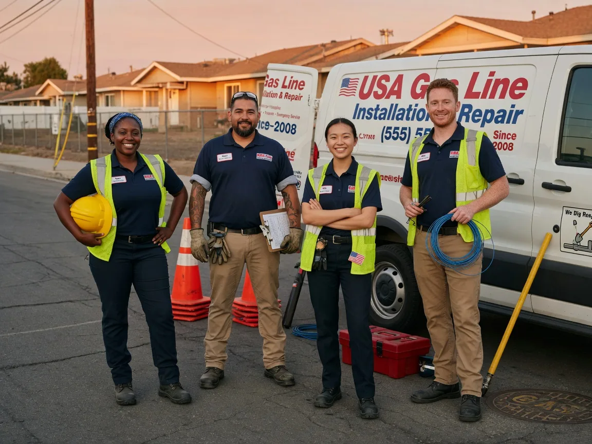 Gas Line Installation company in Temple City, CA